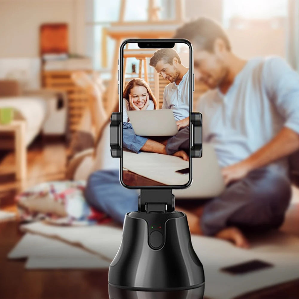 HANDS-FREE PHONE GIMBAL STABILIZER 360 DEGREE OBJECT TRACKING HOLDER